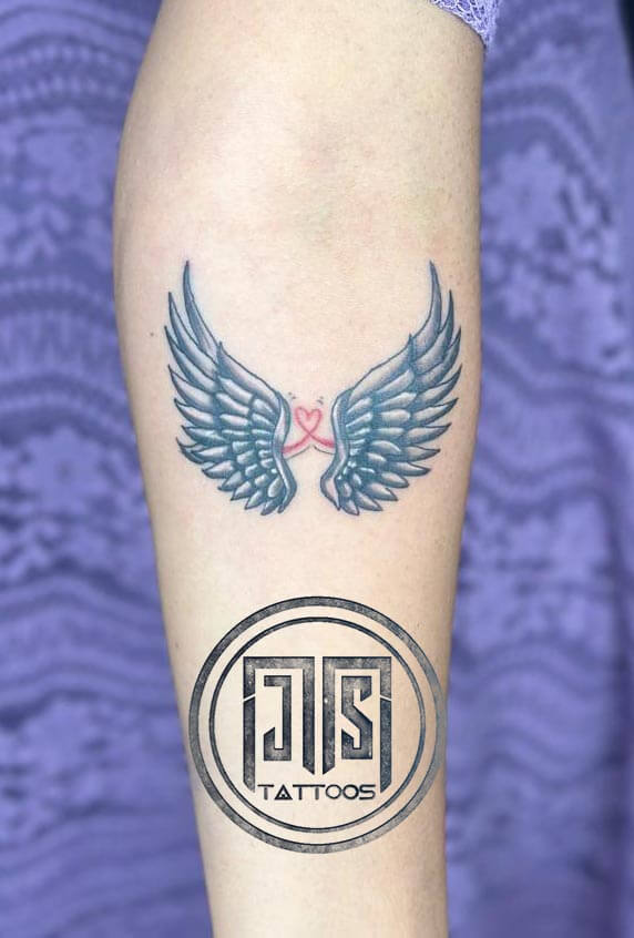 Wings back tattoo studio West Delhi